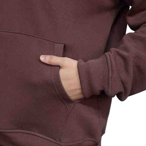 Sweat à capuche d'hiver pour homme en polyester/coton épais, coupe classique, avec étiquette de poche personnalisée, logo de haute qualité, teinture unie - Product Image 6