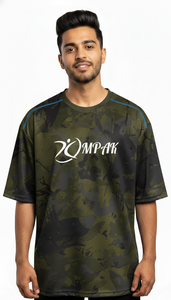 Camiseta Urbana de Moda para Hombre, Estilo Oversize, Sublimada, Casual, Corte Holgado - Product Image 3
