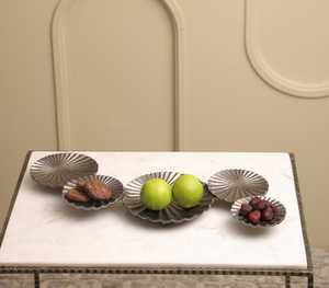 Timeless Elegance Modern Round Gold Plated <b>Decorative</b> Tray Abstract Pattern Wall Art <b>Decorative</b> <b>Accent</b> Piece - Product Image 6