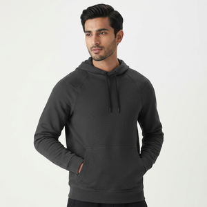 Sweat-shirt à capuche surdimensionné pour homme, en coton molletonné de qualité supérieure, avec poche kangourou, style streetwear, OEM ODM - Product Image 4
