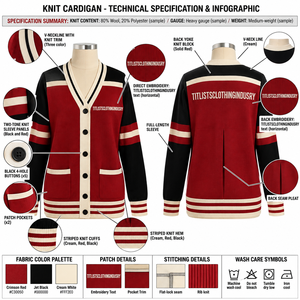 Pulls longs de haute qualité à col en V pour les sororités, les fraternités, les écoles, les collèges et les universités, unisexe - Product Image 3