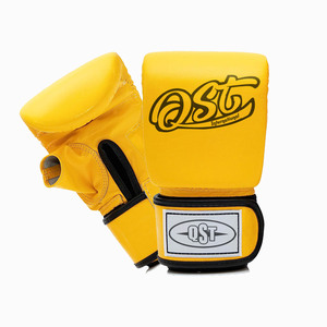 Gants de boxe en cuir pour adultes 6oz 8oz respirants légers avec support de poignet rembourré fermeture auto-agrippante entraînement débutant logo personnalisé - Product Image 4