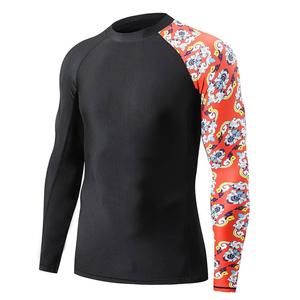 Direct Factory Supplier High Quality Rash Guard <b>For</b> Boys Wholesale Price <b>Men</b> Long Sleeve Rash Guard In Low MOQ - Product Image 1