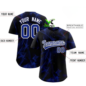 Camiseta de Béisbol Personalizada Vantex para Hombre, Uniforme de Equipo de Poliéster con Impresión Digital Transpirable - Product Image 2