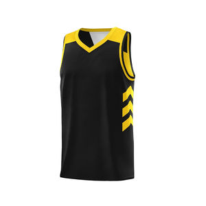 Jersey de Baloncesto Estampado de Verano de la Mejor Calidad, Talla Grande, Diseño Personalizado, 100% Poliéster, Precio Directo de Fábrica al por Mayor, OEM - Product Image 4