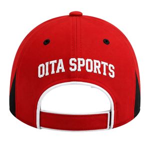 Black Red Cricket <b>Cap</b> Adjustable <b>Baseball</b> Style Sports Hat Outdoor Match Headwear Team Training Apparel Casual Wear - Product Image 2
