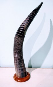 Par de Cuernos de Buey de Alta Calidad Tallados y Pulidos, Decorativos para Sala de Estar y Dormitorio, Ágata - Product Image 6