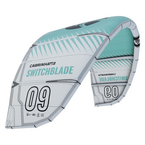 Cabrinha SWITCHBLADE - Cometas de Surf de 10m, 12m y 14m, Color Azul Claro, para Kiteboarding y Kitesurfing, Cometas para Ocasiones en el Océano - Product Image 2