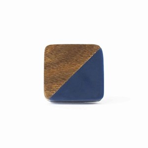 Bouton rond en résine écologique bleu pour armoire, commode, meubles - Taille et couleur personnalisables - Product Image 3