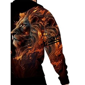 Conjunto Deportivo de Poliéster para Hombre, Corte Regular, Color Sólido, Sublimado, Venta al Por Mayor, Dos Piezas, Pantalones Deportivos, Invierno 2026 - Product Image 5