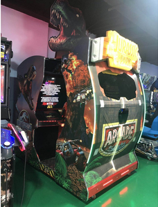 Máquina de Juego Arcade de Disparos con Monedas, Jurassic Park 2, para 2 Jugadores, Cuerpo Cerrado, Pantalla HD, Aventura - Product Image 2