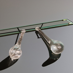 โคมไฟระย้าคริสตัลรูปวงรีเป่าด้วยมือ ลายดอกไม้ งานฝีมือคริสตัลอื่นๆ ลดราคาพิเศษ - Product Image 1