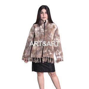 Vêtement d'hiver pour femmes indiennes en coton matelassé fait main en gros, veste Suzani à poche brodée, veste imprimée, nouvelle veste - Product Image 6