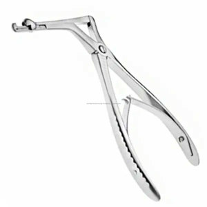 ชุดเครื่องมือผ่าตัดจมูก Citelli Nasal Rongeur 90 องศา แบบตัดขึ้น ปากหยัก สำหรับศัลยกรรมหู คอ จมูก  พร้อมที่เจาะกระดูกสแตนเลส สำหรับการผ่าตัดผ่านกล้อง  แบบใช้มือ - Product Image 1