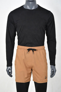 Shorts de course pour hommes Awrah Cover, logo personnalisé, séchage rapide, été, fabricant de vêtements de sport OEM ODM - Product Image 5
