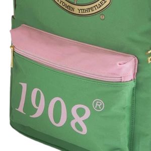 Green Pink <b>Backpack</b> <b>Large</b> Capacity <b>School</b> Travel Bag Casual Outdoor Student <b>Backpack</b> Fashion Storage Bag Lightweight Daily Carry - Product Image 5