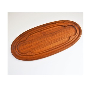 Bandeja de Madera Natural, Esencial para la Mesa, Diseñada para una Organización de Alimentos y Entretenimiento en el Hogar con Estilo - Product Image 4