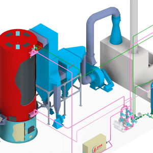Industrial Water <b>Tube</b> Steam Boiler Biomass Fired <b>Heating</b> System for Textile Food Chemical Industry 1-8 MkCal 300C Vertical - Product Image 1