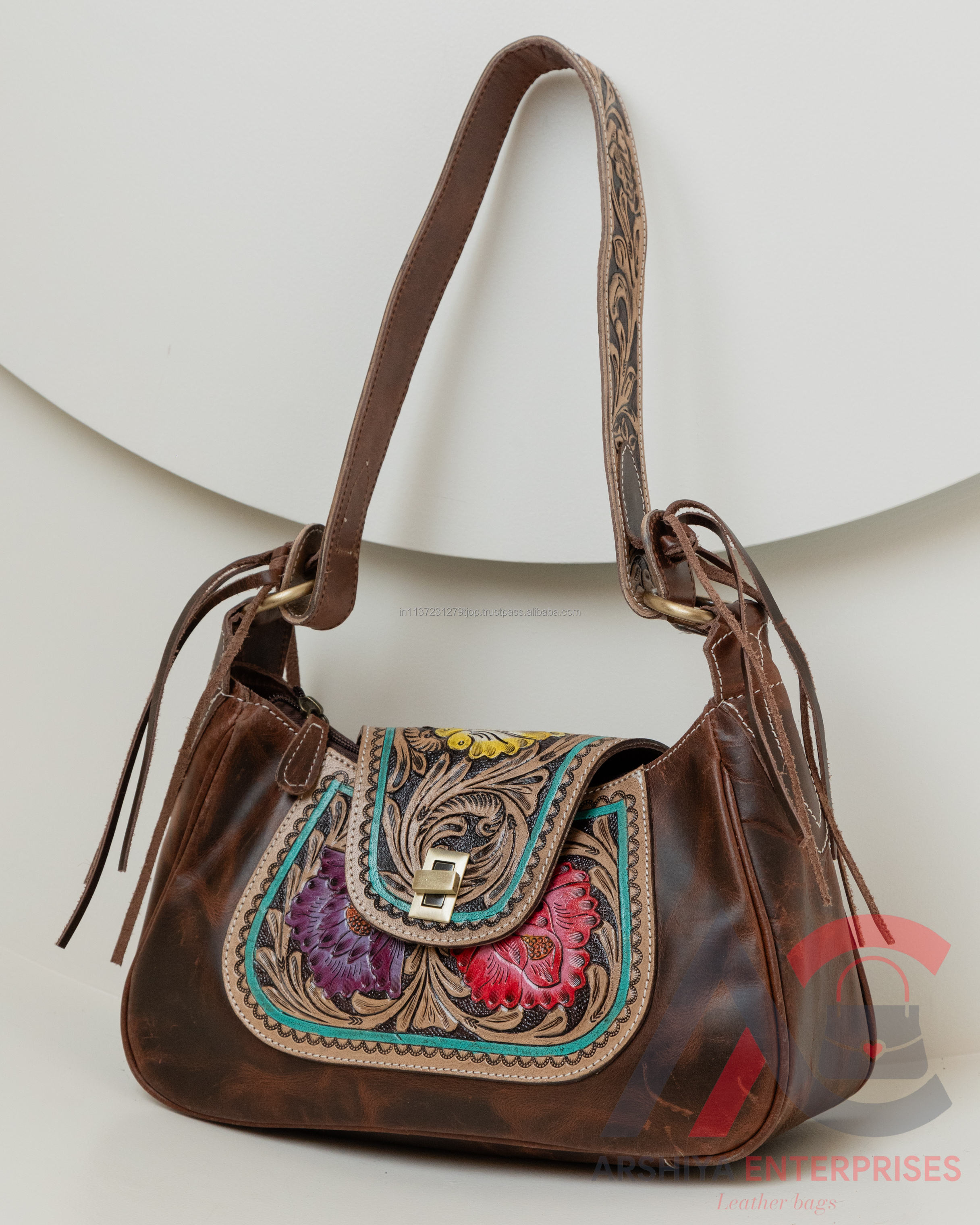 Brown With Color Tooling