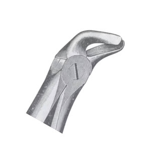 Fig. 12 Pinces d'extraction dentaire manuelles en acier inoxydable allemandes, instruments dentaires certifiés CE, tailles personnalisables, vente en gros - Product Image 1