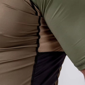 Camiseta de Compresión, Capa Base, Tejido Técnico, Secado Rápido, Transpirable, Antibacteriana, Suave como una Pluma, Ideal para Entrenamiento en el Gimnasio y Combate - Product Image 2