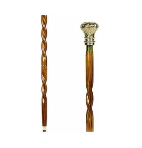 Strong Metal Walking Stick With Rubber Tip <b>Secure</b> Grip Handle For Safe Walking And Outdoor Support Use - Product Image 5