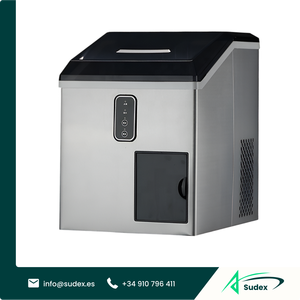 Machine à glaçons électrique automatique Sudex ZBS-16 avec commande tactile pour la maison, la cuisine, le bar, le restaurant, utilisation rapide des glaçons - Product Image 1