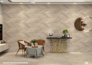 Azulejos de porcelana con acabado mate de la colección de madera de grado exportación, tamaño 600x1200, con aspecto de madera natural para interiores residenciales. - Product Image 4
