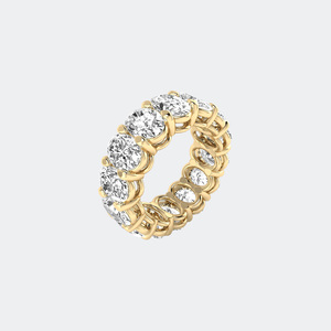 2.30CTW Oval Cut Prong Set Eternity <b>Ring</b> fine <b>rings</b> fashion <b>rings</b> lab grown diamond <b>ring</b> <b>rings</b> <b>for</b> women diamond <b>rings</b> <b>men</b> <b>ring</b> - Product Image 3