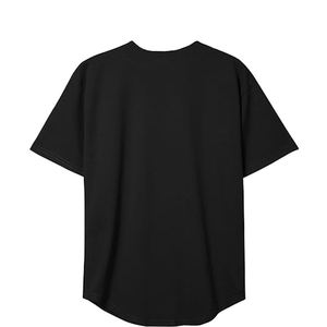 Chemise décontractée pour homme style baseball à boutons, manches courtes, inspirée du streetwear, confort quotidien - Product Image 6