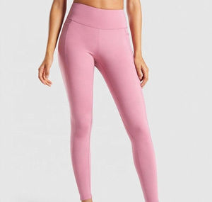 Hot Selling Custom High Waist Spandex Nylon <b>Leggings</b> For Women Breathable <b>Slim</b> Fit Comfortable Yoga Pants Gym Wear Wholesale - Product Image 3