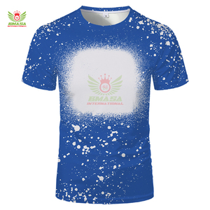 เสื้อยืดซับลิเมชั่นคอกลมแขนสั้นทรงพอดีตัว ดีไซน์โลโก้แบบกำหนดเองประสิทธิภาพสูง - Product Image 5