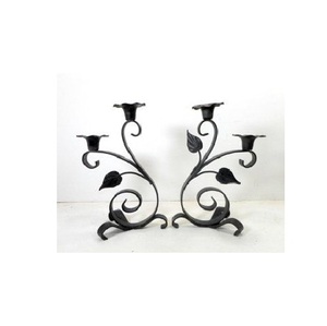Elegante Portavelas de Hierro con Marco Decorativo de Metal para Centros de Mesa, Bodas, Fiestas y Reuniones Nocturnas - Product Image 3