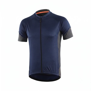 <b>Men's</b> Custom Made Breathable Anti-Bacterial Quick Dry Spandex/Polyester Cycling Jersey OEM Service Eco-Friendly Bicycle Clothing - Product Image 4