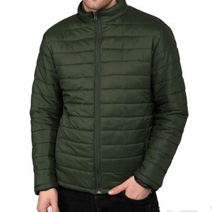 OEM Service Top Quality PolyesterCotton Stand Collar Puffer <b>Jacket</b> Custom logo Lightweight Breathable Quilted <b>Jackets</b> For Men - Product Image 1