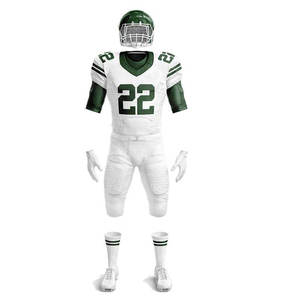 Nouvel uniforme de football américain au design classique personnalisé, prix de gros, service OEM et ODM, uniforme de football américain à vendre - Product Image 2