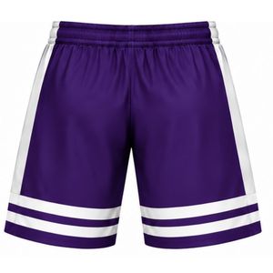 ชุดฮอกกี้น้ำแข็งสีม่วงสำหรับผู้ชาย เสื้อเจอร์ซีย์ กางเกงขาสั้น โพลีเอสเตอร์ ลายทาง ชุดกีฬาสำหรับทีม ชุดฝึกซ้อมสำหรับการแข่งขัน - Product Image 6