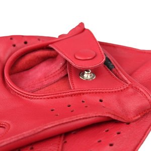 Swift racing sheep skin leather breathable <b>gloves</b> red - Product Image 4