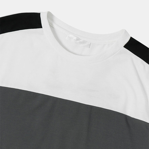 เสื้อยืดแขนสั้นผู้ชายคุณภาพสูง บริการ OEM ออกแบบโลโก้ของคุณเอง ผ้าฝ้าย 100% เสื้อผ้าสตรีทแวร์รักษ์โลก เสื้อยืดฤดูร้อน - Product Image 5