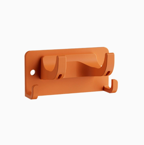 Orange Metal Wall Mounted <b>Hook</b> Rack Decorative Coat <b>Hook</b> Organizer for Home Entryway Bathroom <b>Kitchen</b> - Product Image 1