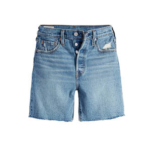 Shorts en jean décontractés, tissu doux, coupe confortable, respirant, design léger pour femmes, à porter au quotidien, tenue d'été et pour les voyages - Product Image 1