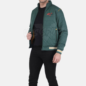 Veste matelassée sur mesure OEM, veste matelassée chaude d'hiver, veste matelassée de haute qualité pour hommes - Product Image 5