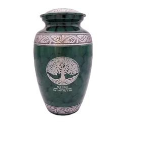 Urna para mascotas de estilo americano clásico Suministros de cremación de níquel negro de funerales de alta calidad al mejor precio - Product Image 3