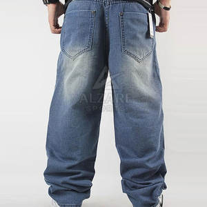 กางเกงยีนส์ทรงหลวมผู้ชายคุณภาพสูงราคาสมเหตุสมผล สไตล์ใหม่ขายดี กางเกงยีนส์ทรงหลวมผู้ชาย - Product Image 2