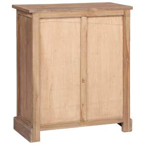 Armoire latérale en teck massif 25,6''x11,8''x29,5'' - Buffet en teck massif - Product Image 4