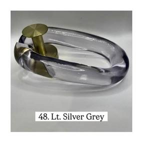 Cadena de Resina Brillante Colorida al Por Mayor a Precio de Fábrica, Joyería Acrílica de Estilo Hip Hop con Contraste de Color - Product Image 1