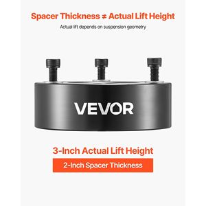 Kit di Sollevamento Anteriore da 3 Pollici per Ford F150 2WD/4WD 2004-2025, Expedition 2003-2018, Lincoln Mark LT 2005-2008, Allineamento Ruote - Product Image 5