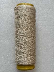 Fil de coton premium 10/2 à haute brillance, fil chenille écologique pour tricot à la main, textile doux en vrac - Product Image 3