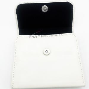 Estuche magnético blanco RMI para 14 pinzas de extensión de pestañas, kit de pinzas de acero inoxidable con agarre de diamante/diferentes estilos de base - Product Image 2