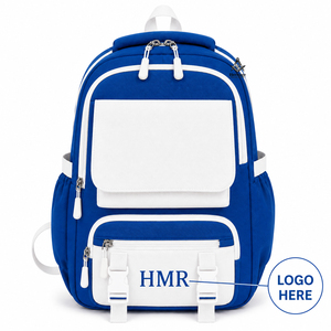 Sac à dos personnalisé avec logo pour étudiants et adolescents, idéal pour les tenues maçonniques, les insignes de la franc-maçonnerie, les vêtements grecs de sororité et de fraternité - Product Image 1